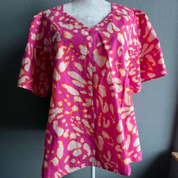NWT SUMMERY (CECILIE) COPENHAGEN COTTON TOP - Picture 1 of 10